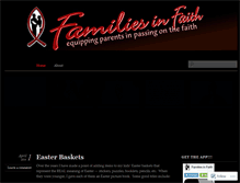 Tablet Screenshot of familiesinfaith.org